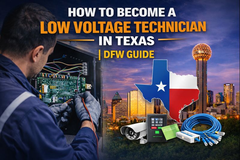 How to Become a Low Voltage Technician in Texas (DFW Guide)
