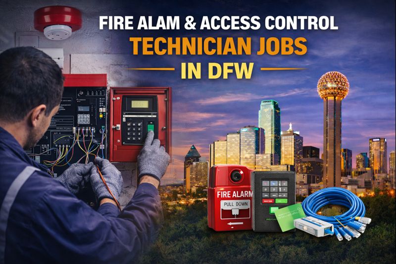 Fire Alarm & Access Control Technician Jobs in DFW