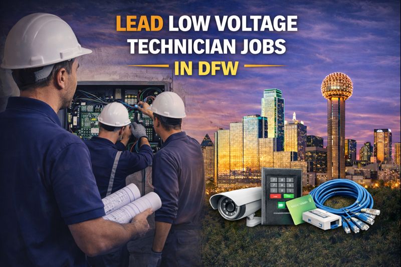 Lead Low Voltage Technician Jobs in Dallas–Fort Worth (Senior Roles)