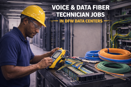 Voice & Data Fiber Technician Jobs in DFW Data Centers
