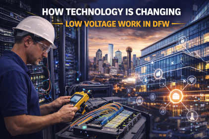 How Technology Is Changing Low Voltage Work in DFW