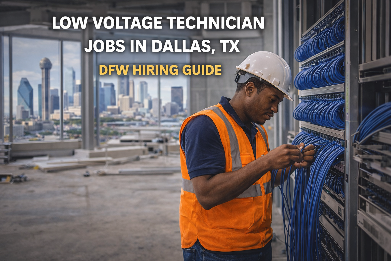 Low Voltage Technician Jobs in Dallas, TX (DFW Hiring Guide)