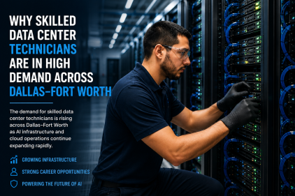 Why Skilled Data Center Technicians Are in High Demand Across Dallas–Fort Worth