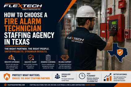 How to Choose a Fire Alarm Technician Staffing Agency in Texas