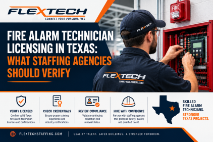 Fire Alarm Technician Licensing in Texas: What Staffing Agencies Should Verify