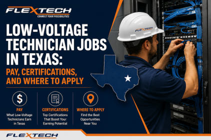 Low-Voltage Technician Jobs in Texas: Pay, Certifications, and Where to Apply