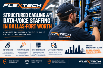 Structured Cabling & Data-Voice Staffing in Dallas-Fort Worth